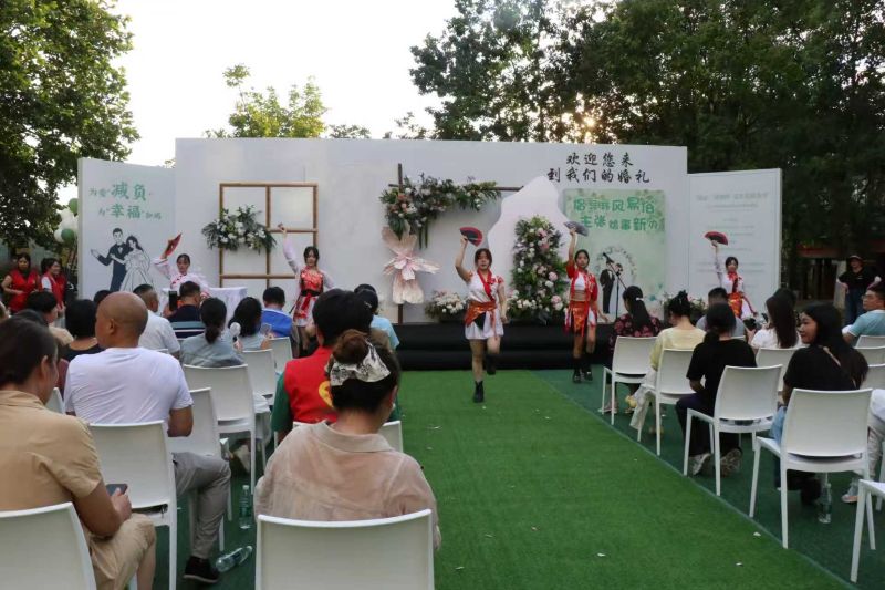 情定三贤湖畔 爱在瓷源茶乡 &mdash;&mdash;江西省浮梁县2025年移风易俗集体婚礼浪漫举行